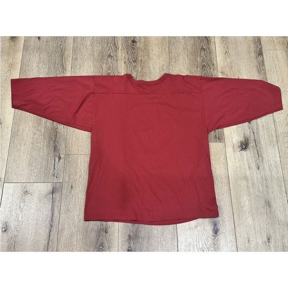 Vintage Mississippi State Bulldogs MSU 3/4 Sleeve Shirt Single Stitch Bully NCAA - Picture 2 of 9